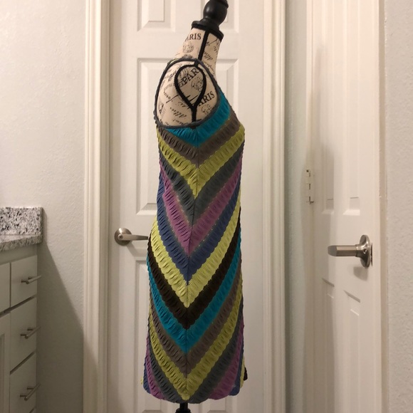 Colorful Racerback Dress - Picture 2 of 5